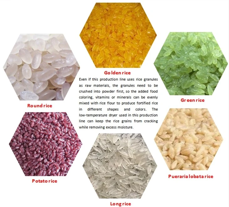 Nutritional Rice Making Machine Extruder
