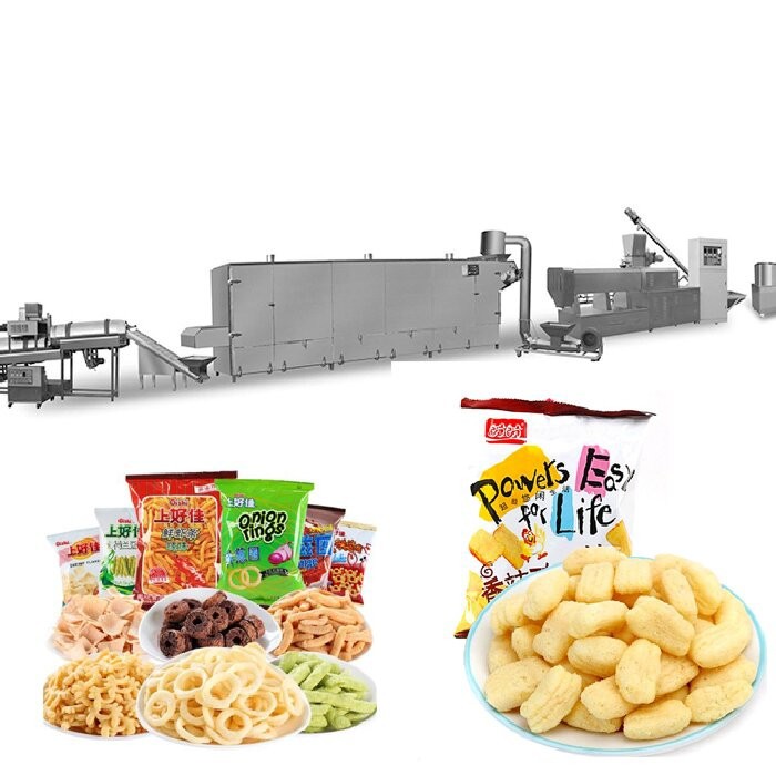 puff snack processing line